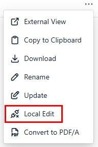mDocsX-local-edit-install