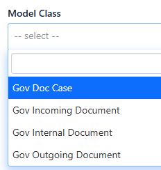 13 model dropdown
